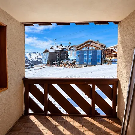 - Pied Des Pistes - Balcon - Vue Montagne 5 6 Personnes Val Thorens