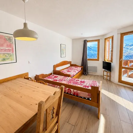 - Pied Des Pistes - Balcon - Vue Montagne 5 6 Personnes * Val Thorens